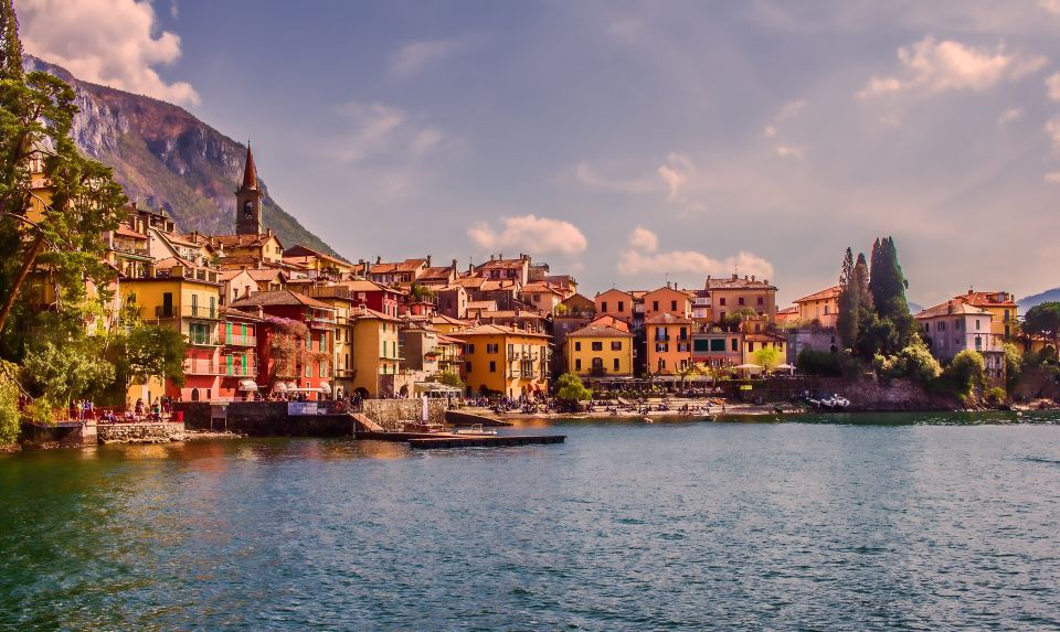 Le case colorate di Varenna sul Lago di Como